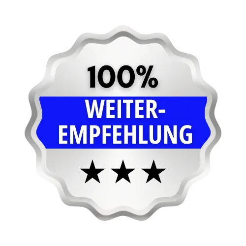 100%-ige Weiterempfehlung der Kompakt IHK Kursteilnehmer